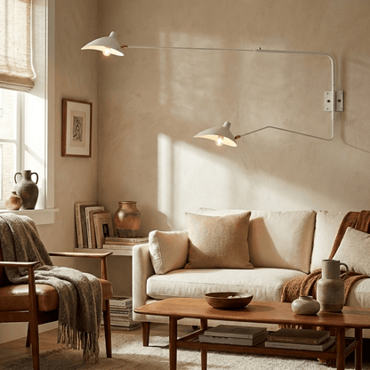 Articulated Arm Wall Sconce