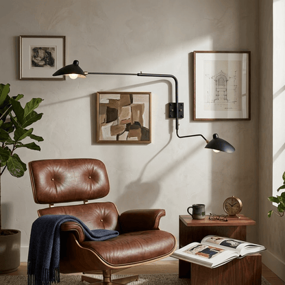 Articulated Arm Wall Sconce