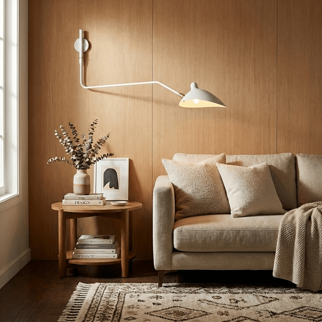 Articulated Arm Wall Sconce