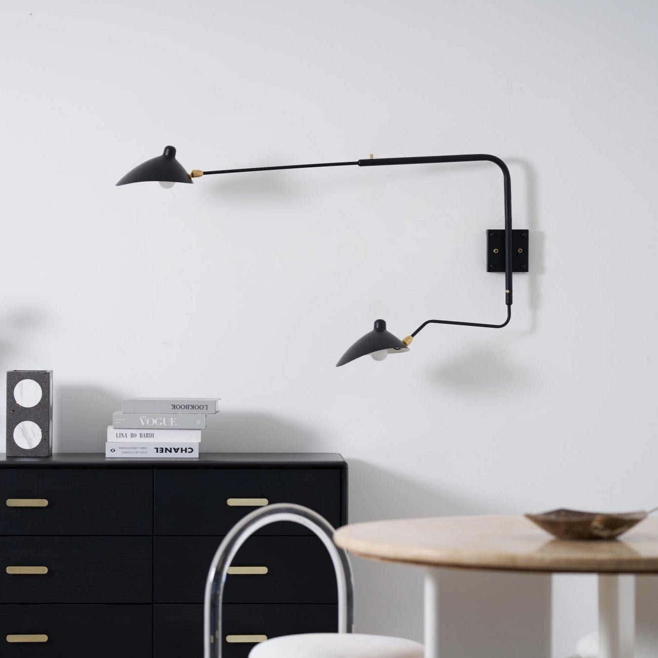 Articulated Arm Wall Sconce