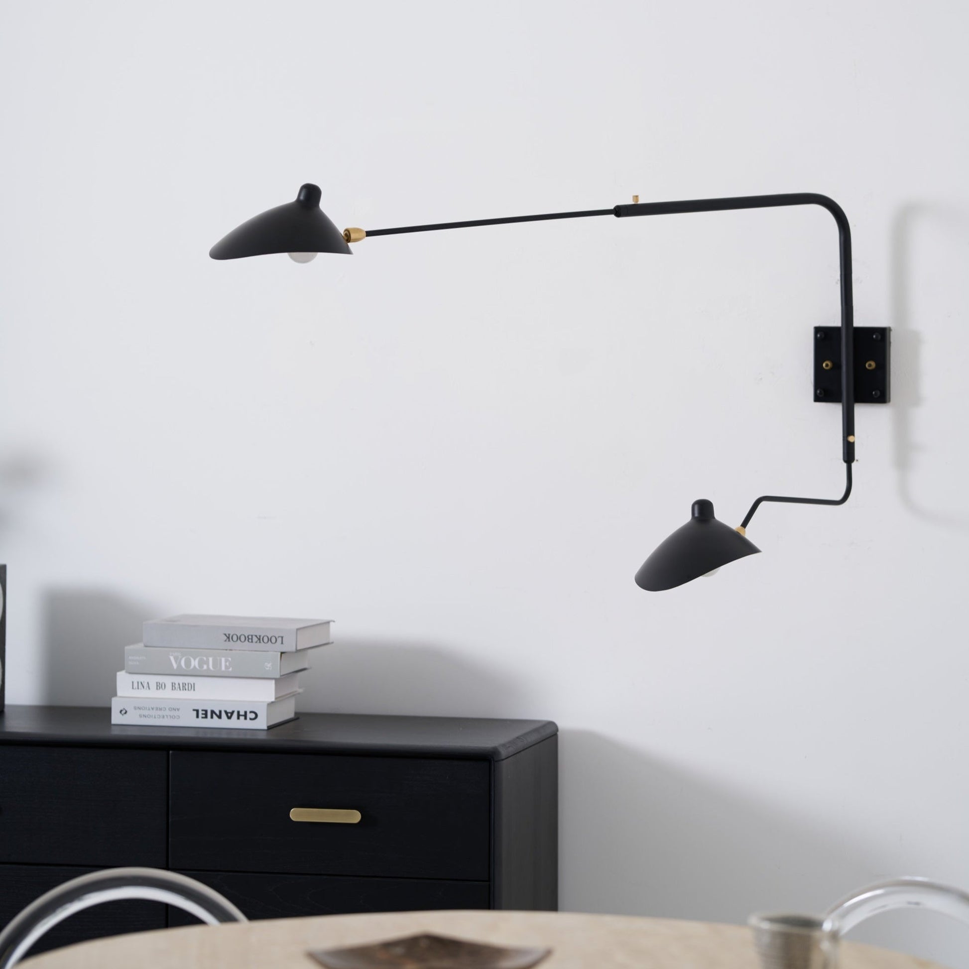 Articulated Arm Wall Sconce