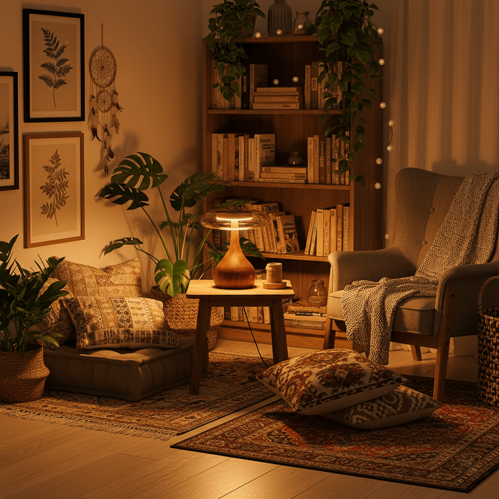 Warm Curve Table Lamp