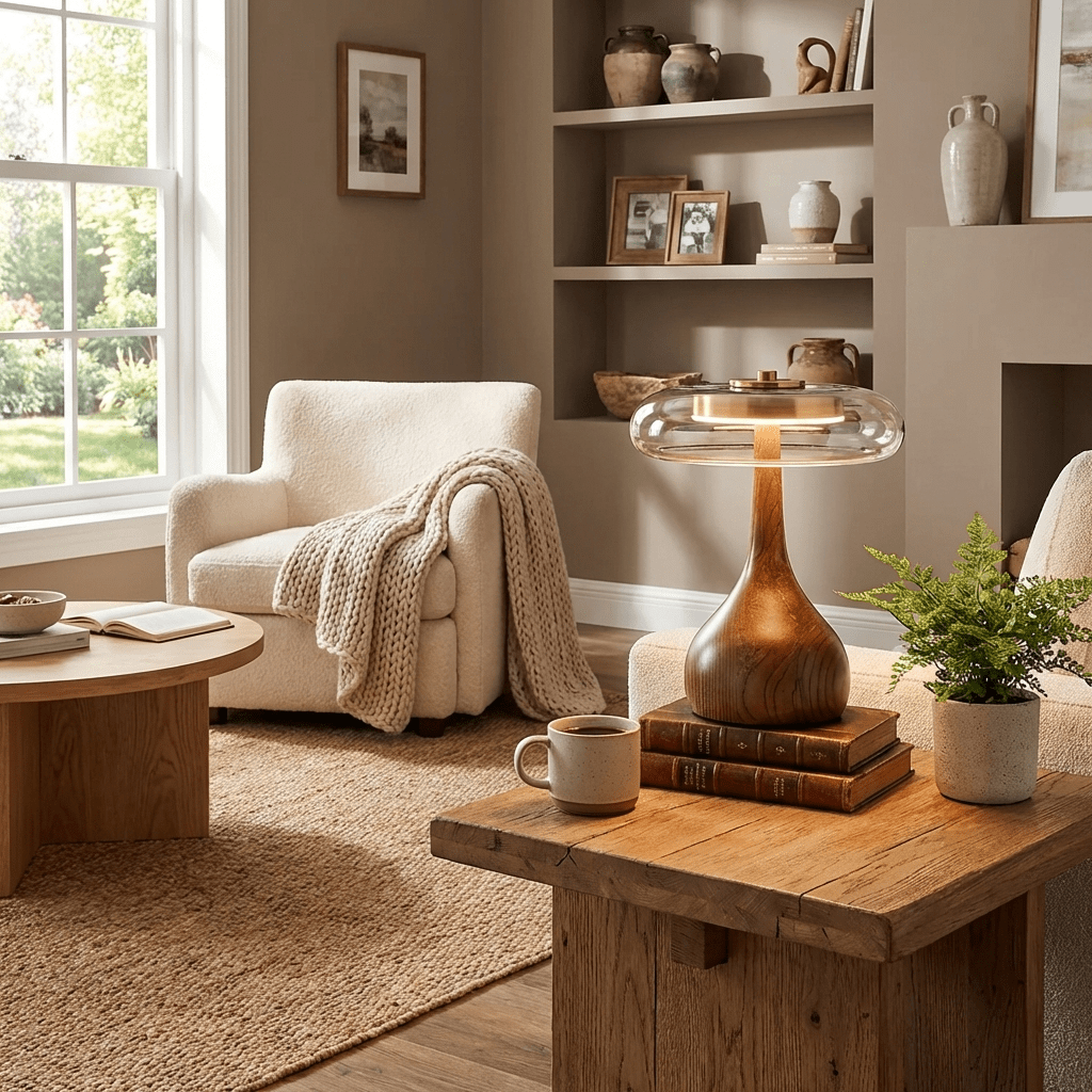Warm Curve Table Lamp