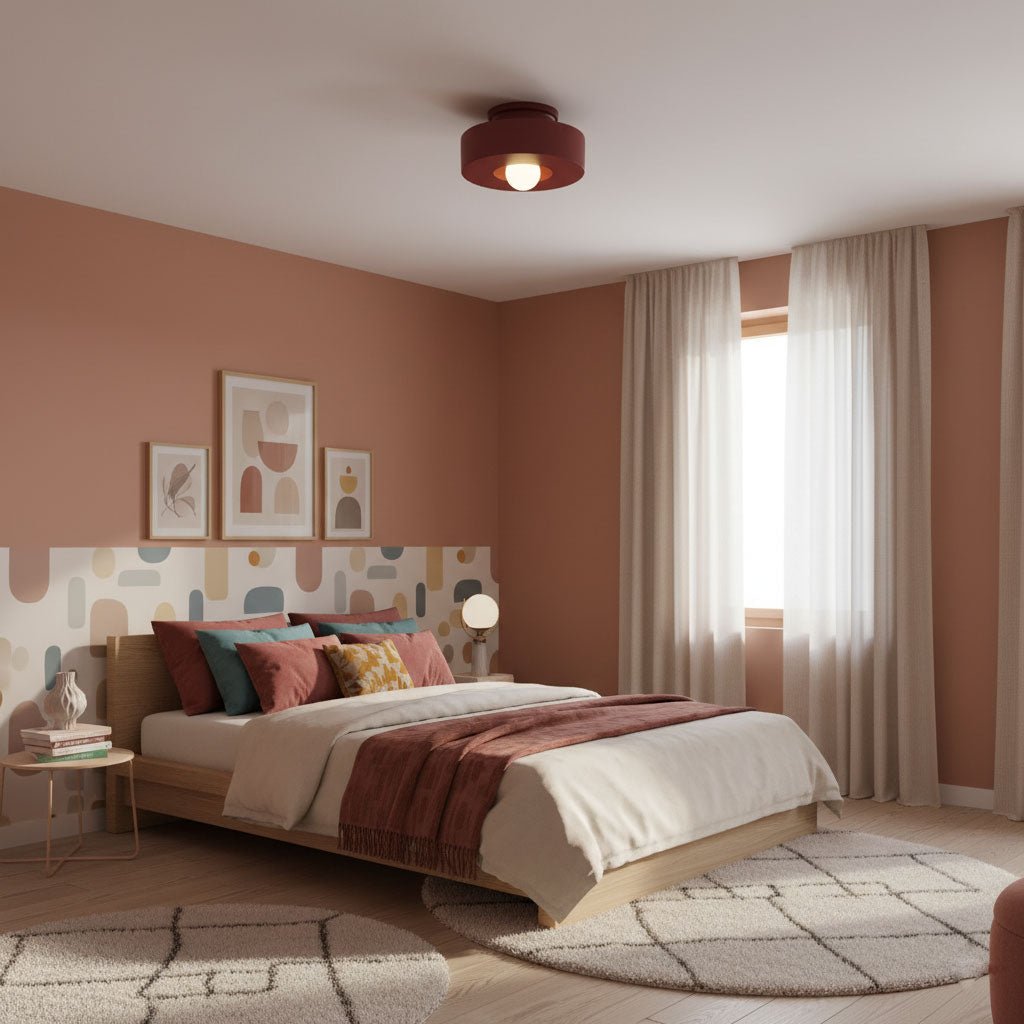 Stacked Cylinder Ceiling Light