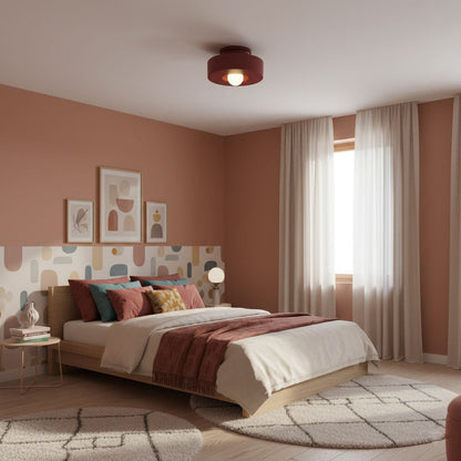 Stacked Cylinder Ceiling Light