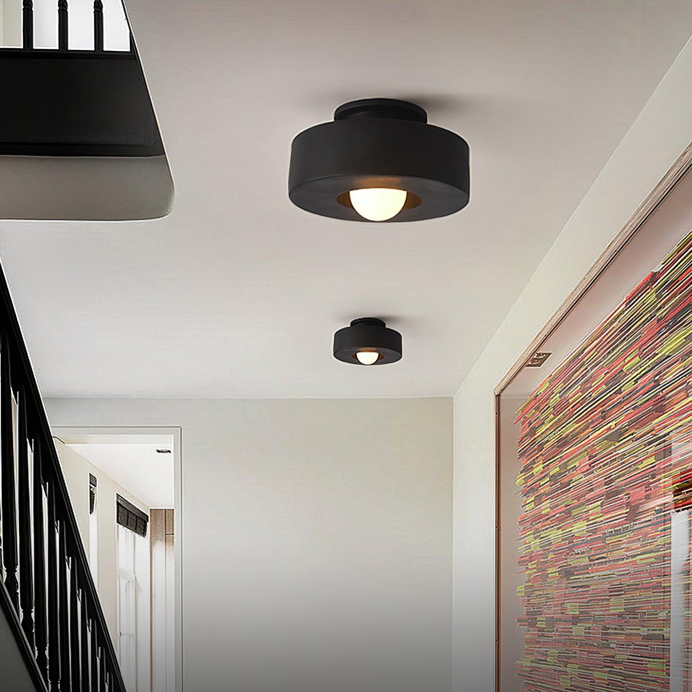 Stacked Cylinder Ceiling Light