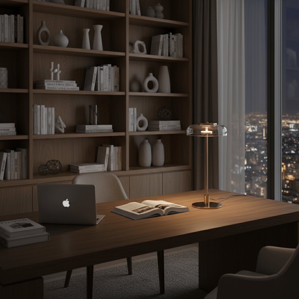 Solar Glow Table Lamp