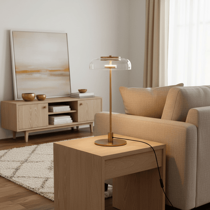 Solar Glow Table Lamp