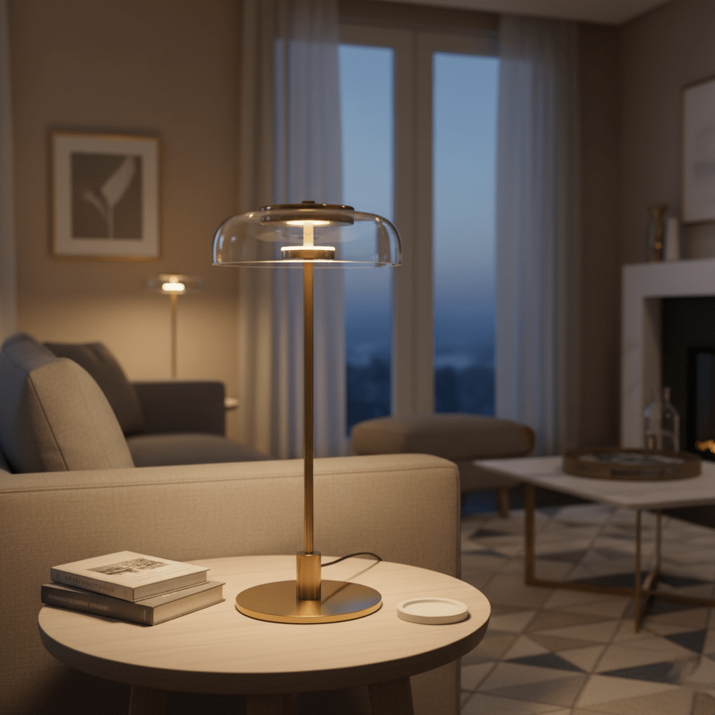 Solar Glow Table Lamp