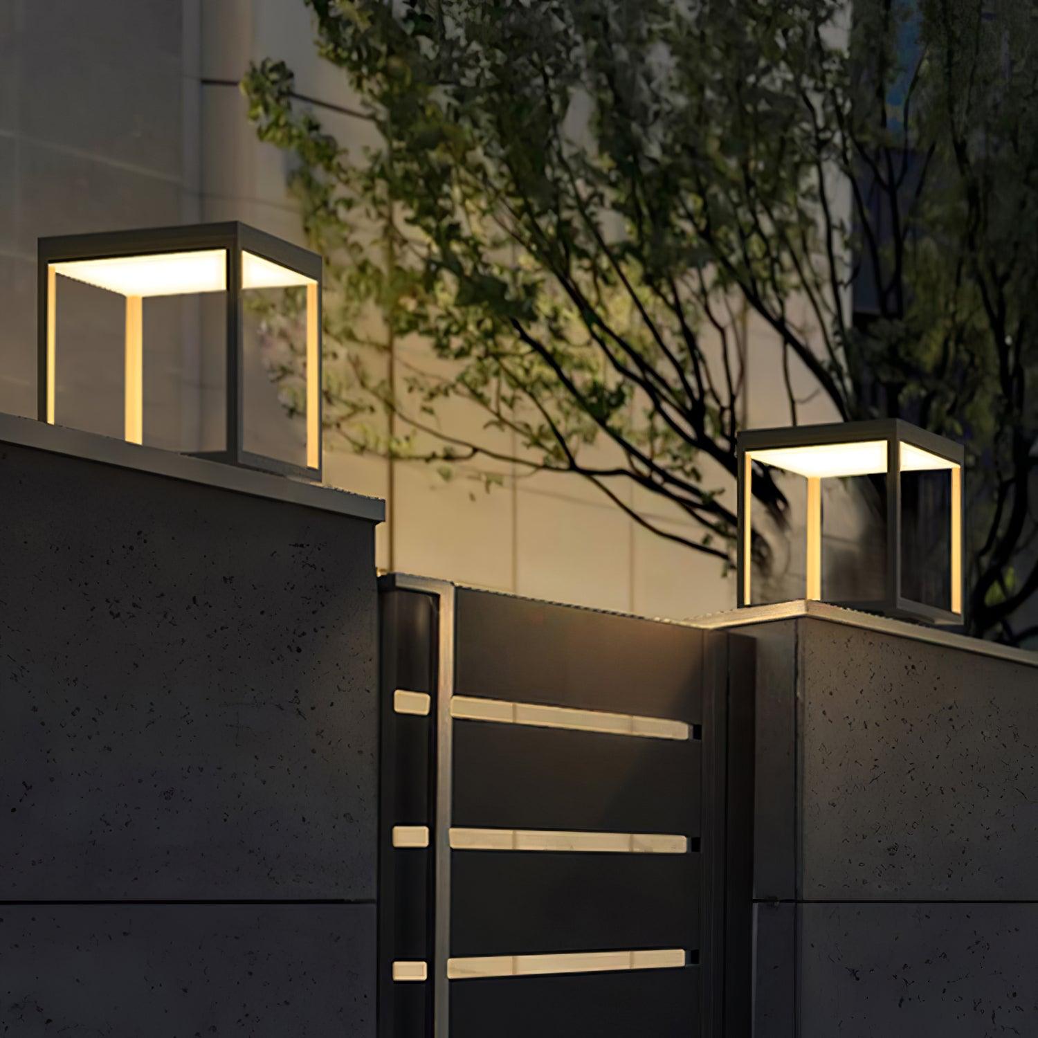 Framed Column Wall Sconce