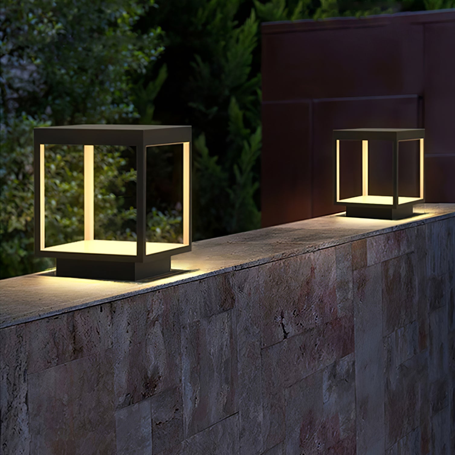 Framed Column Wall Sconce