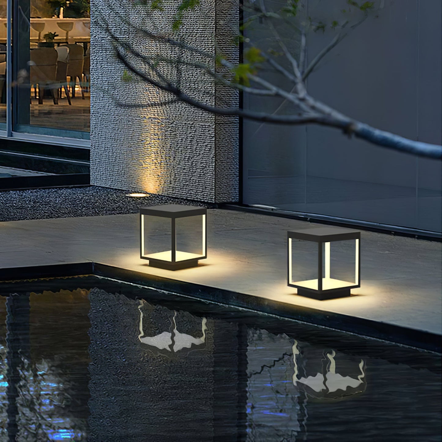 Framed Column Wall Sconce