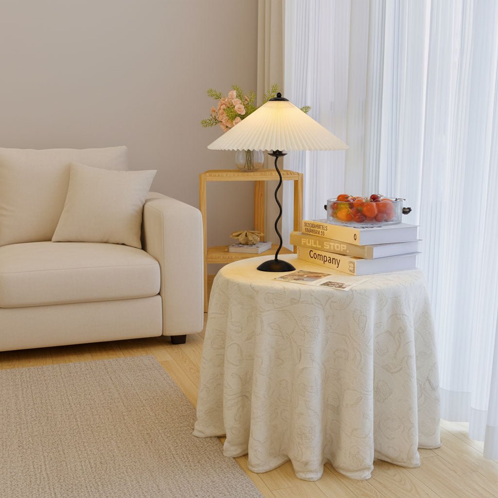 Wavy Line Table Lamp