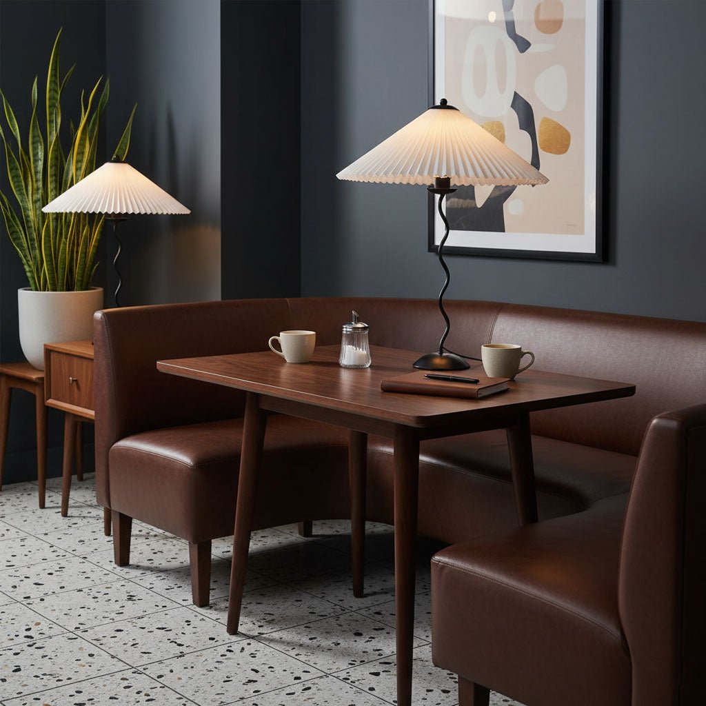 Wavy Line Table Lamp