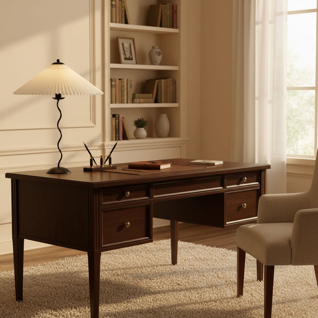 Wavy Line Table Lamp