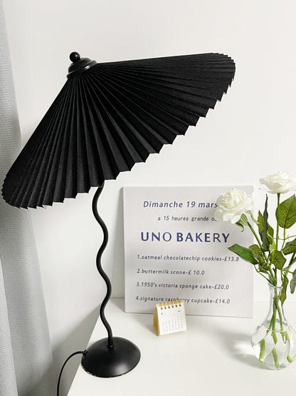 Wavy Line Table Lamp