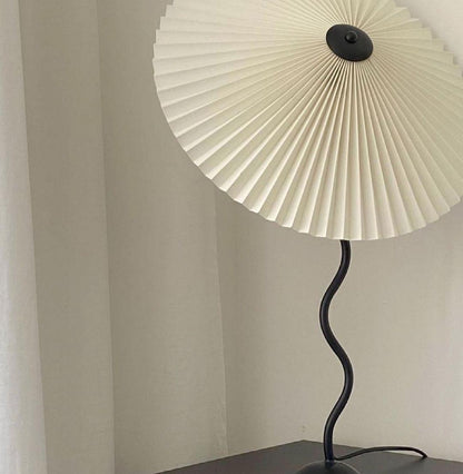 Wavy Line Table Lamp