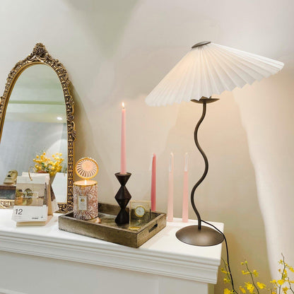 Wavy Line Table Lamp