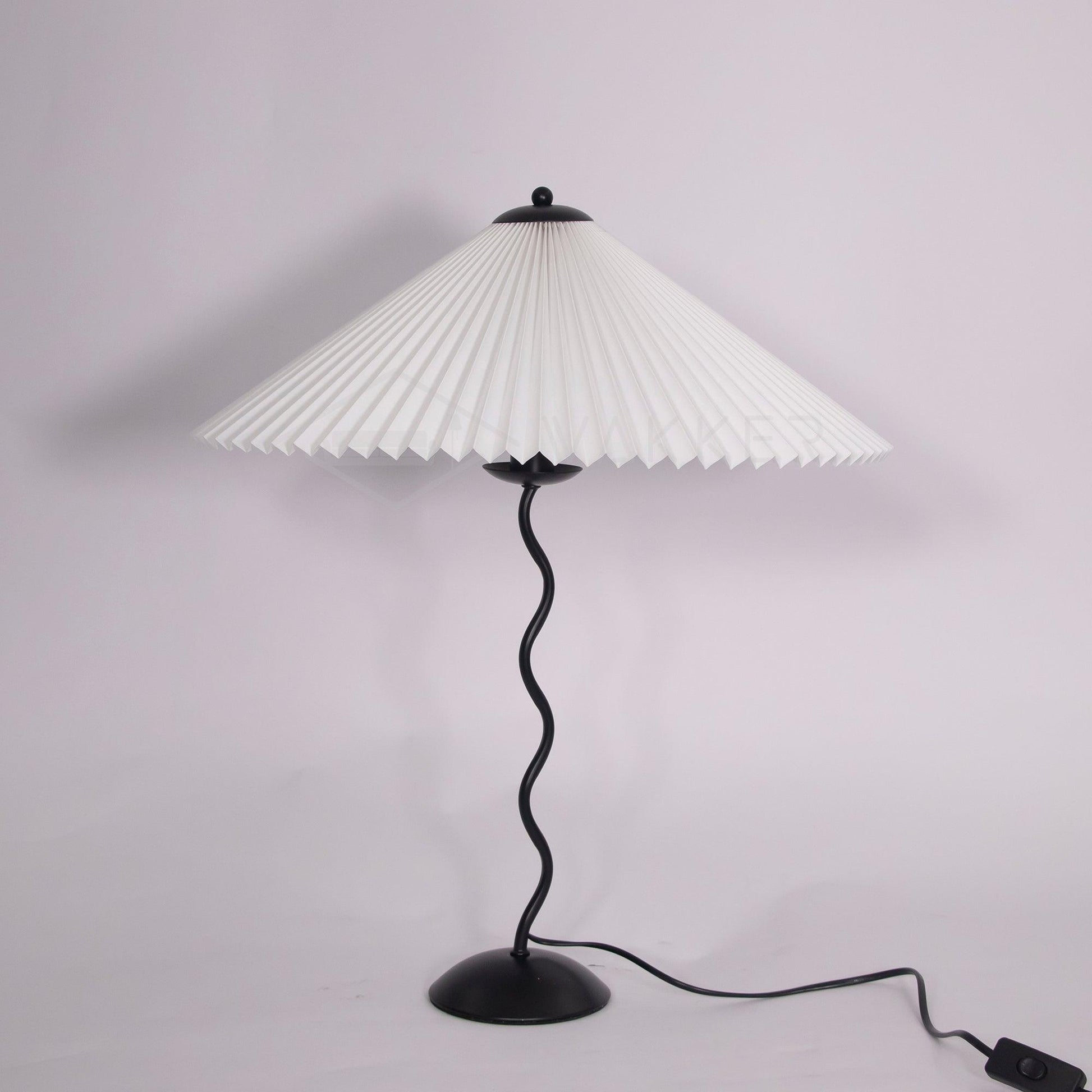 Wavy Line Table Lamp