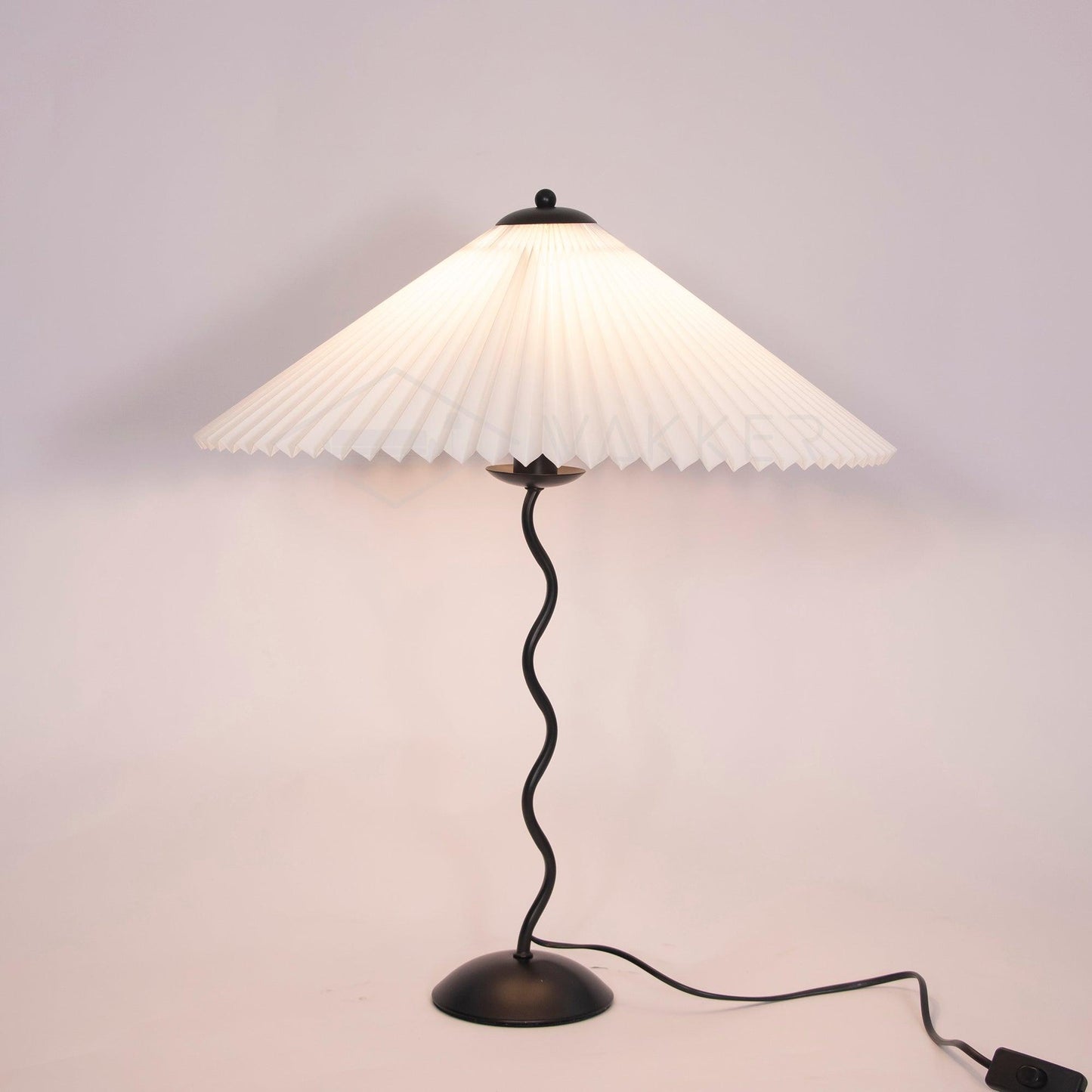 Wavy Line Table Lamp