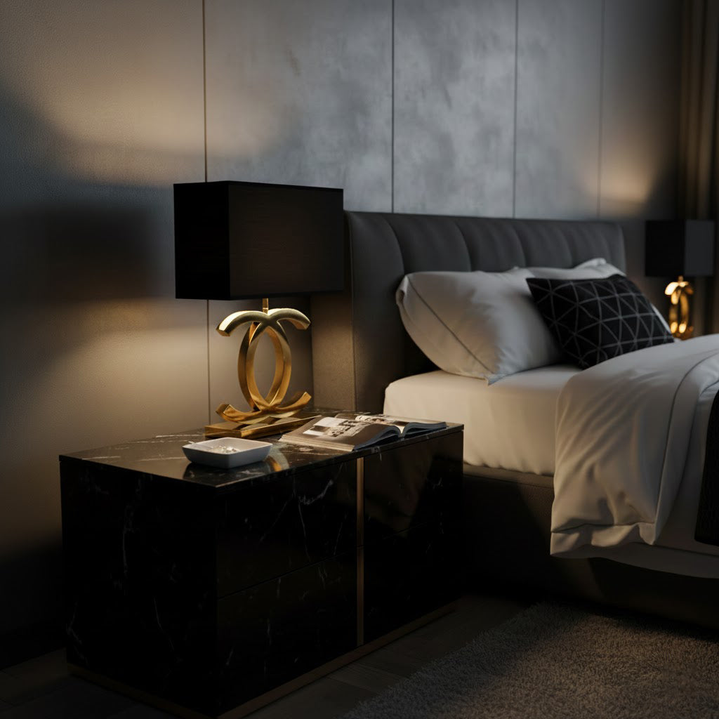 Stainless Steel Table Lamp