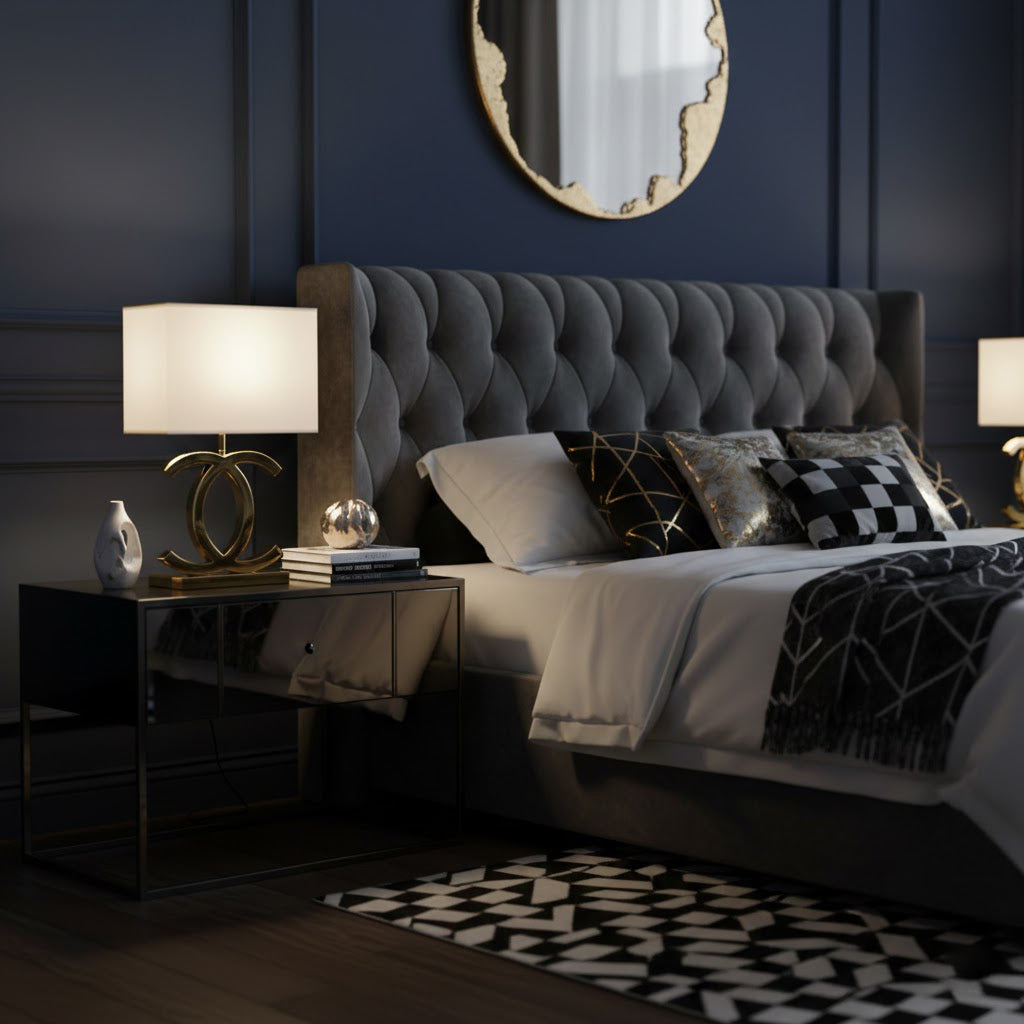 Stainless Steel Table Lamp