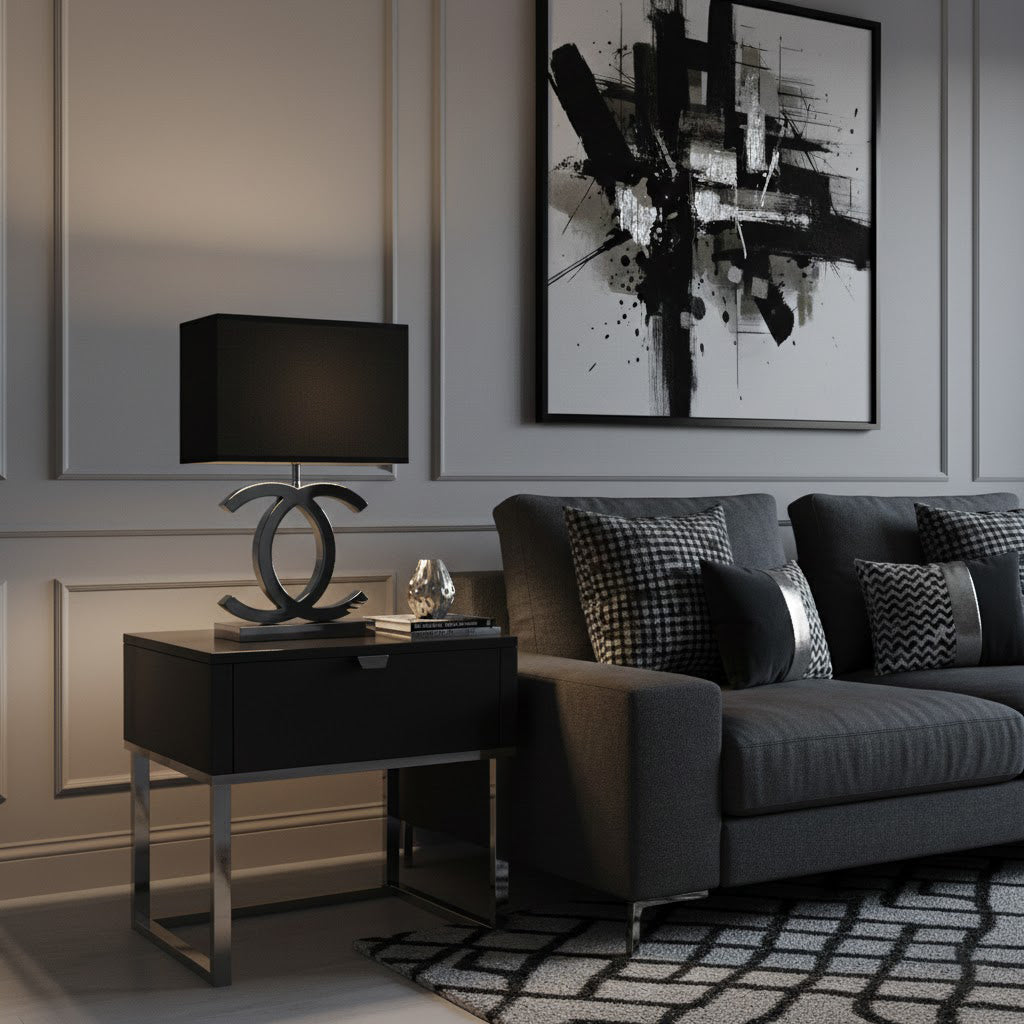 Stainless Steel Table Lamp