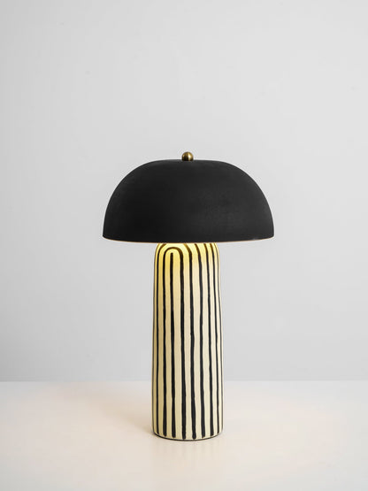 Ribbed Glow Table Lamp