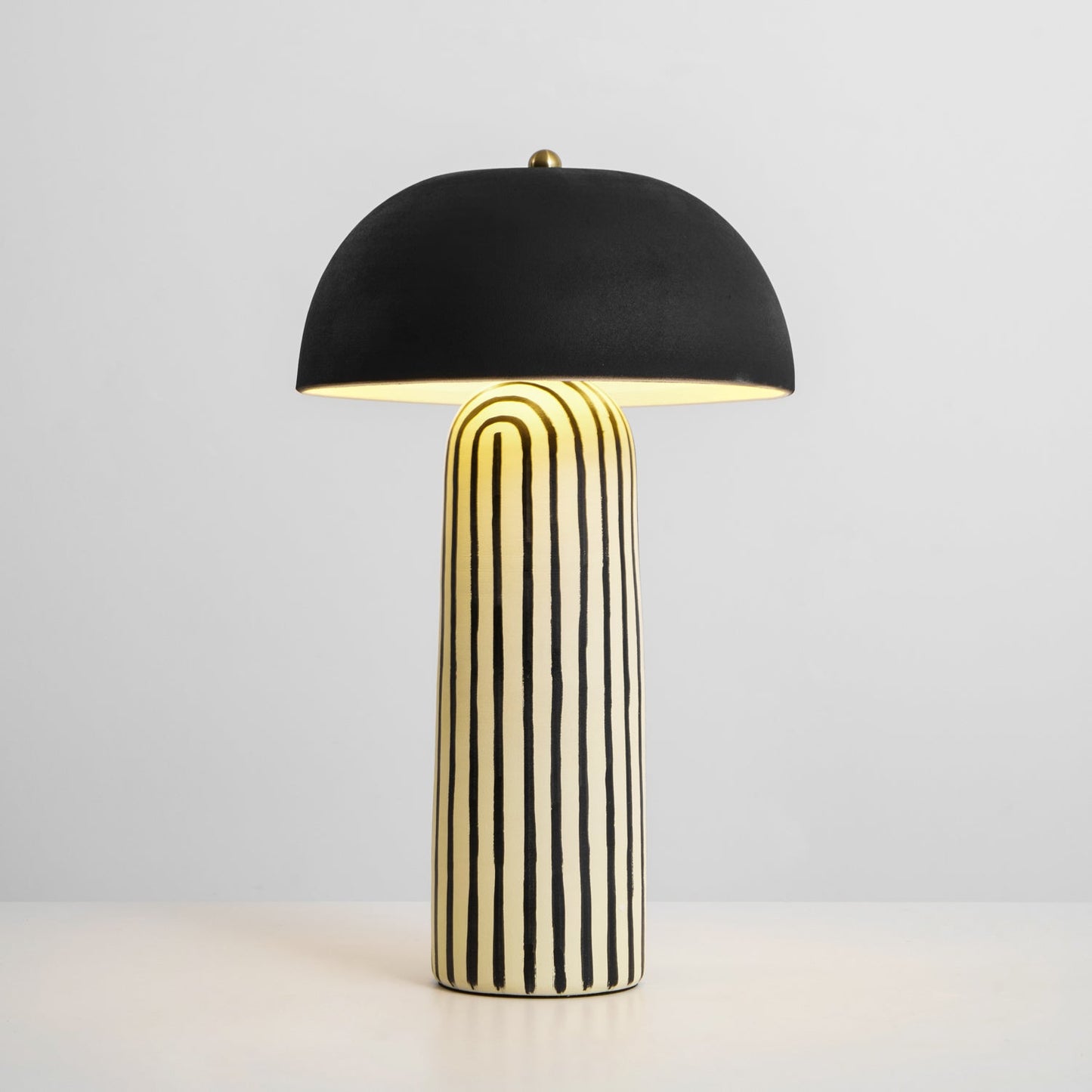 Ribbed Glow Table Lamp