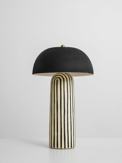Ribbed Glow Table Lamp