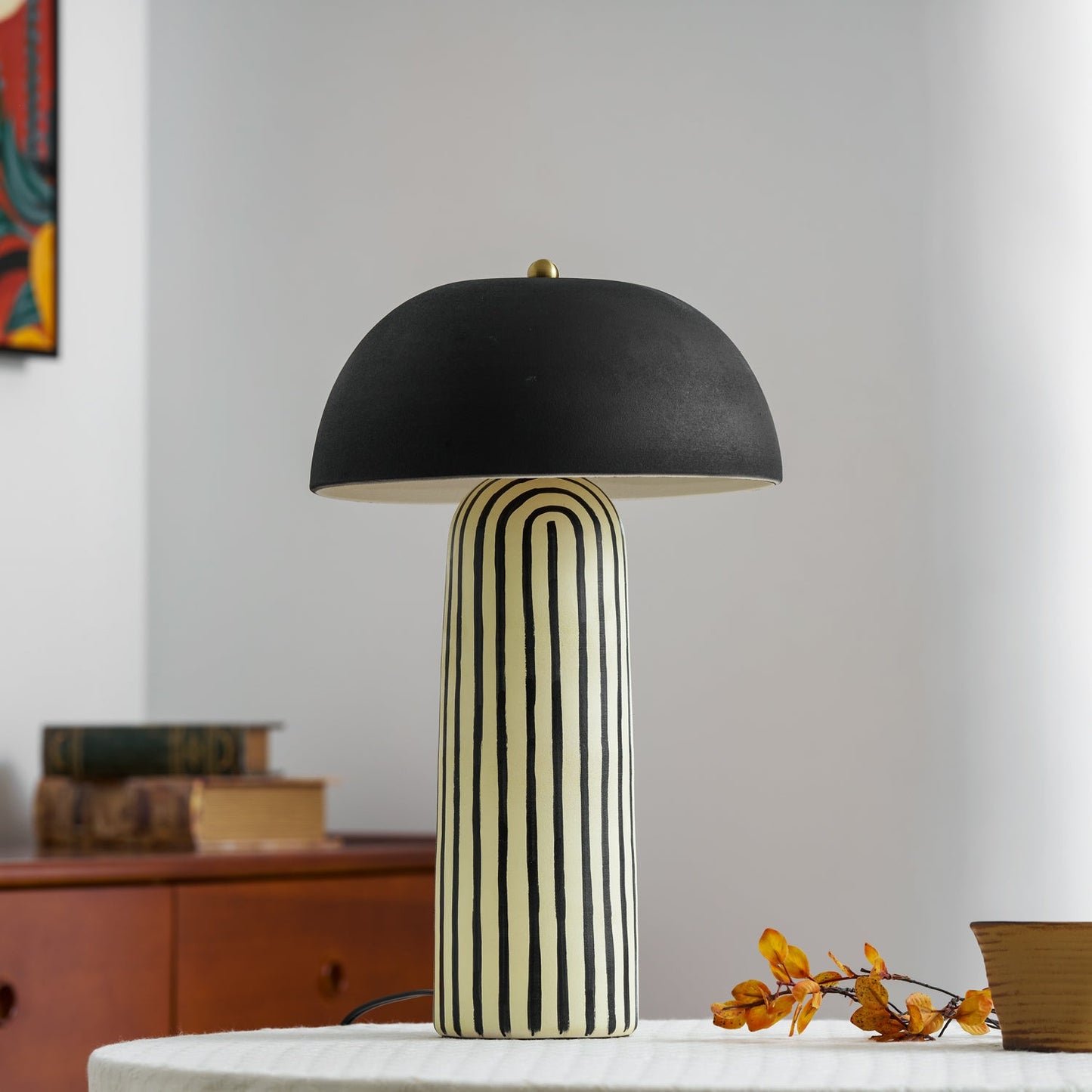 Ribbed Glow Table Lamp