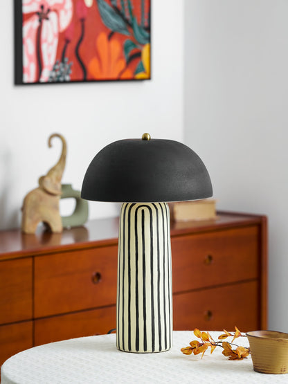 Ribbed Glow Table Lamp