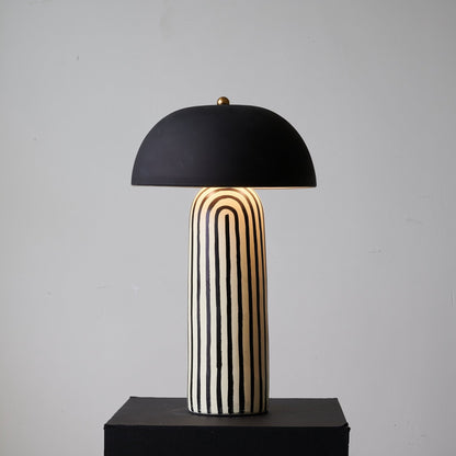 Ribbed Glow Table Lamp