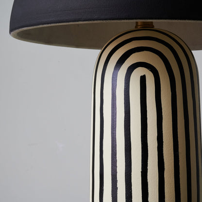 Ribbed Glow Table Lamp