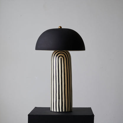 Ribbed Glow Table Lamp