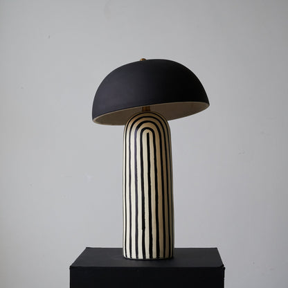 Ribbed Glow Table Lamp