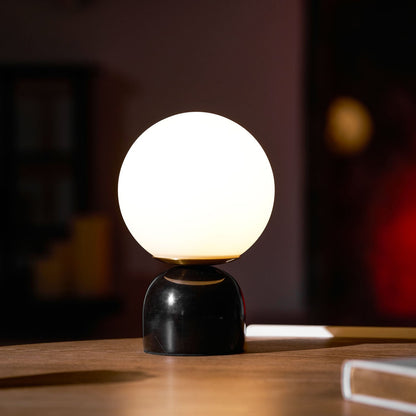 Marble Orb Table Lamp