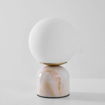 Marble Pillar Table Lamp