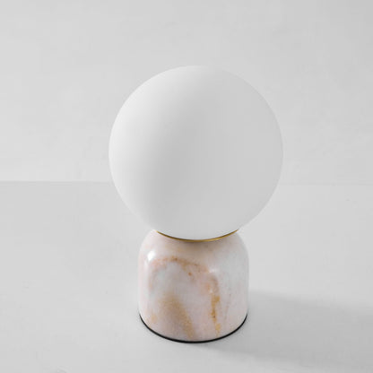 Marble Orb Table Lamp