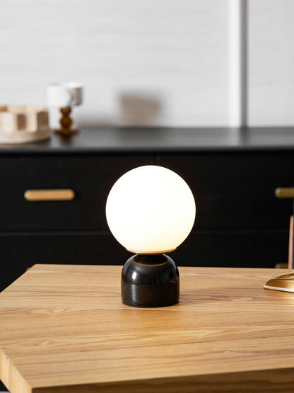 Marble Pillar Table Lamp
