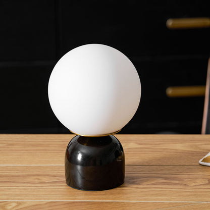 Marble Pillar Table Lamp