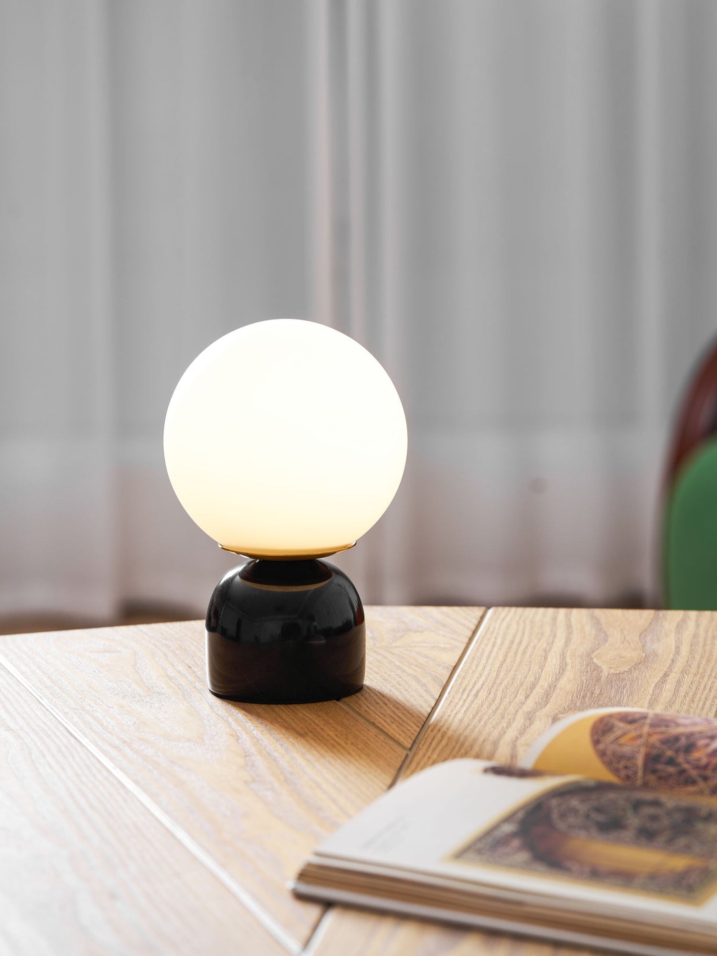 Marble Pillar Table Lamp