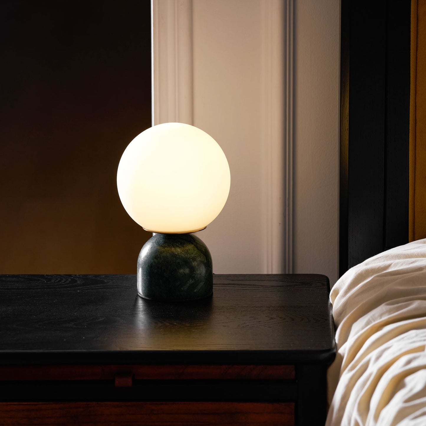 Marble Pillar Table Lamp