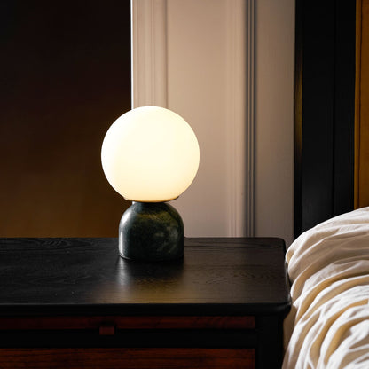 Marble Pillar Table Lamp