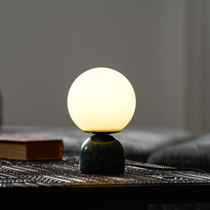 Marble Pillar Table Lamp