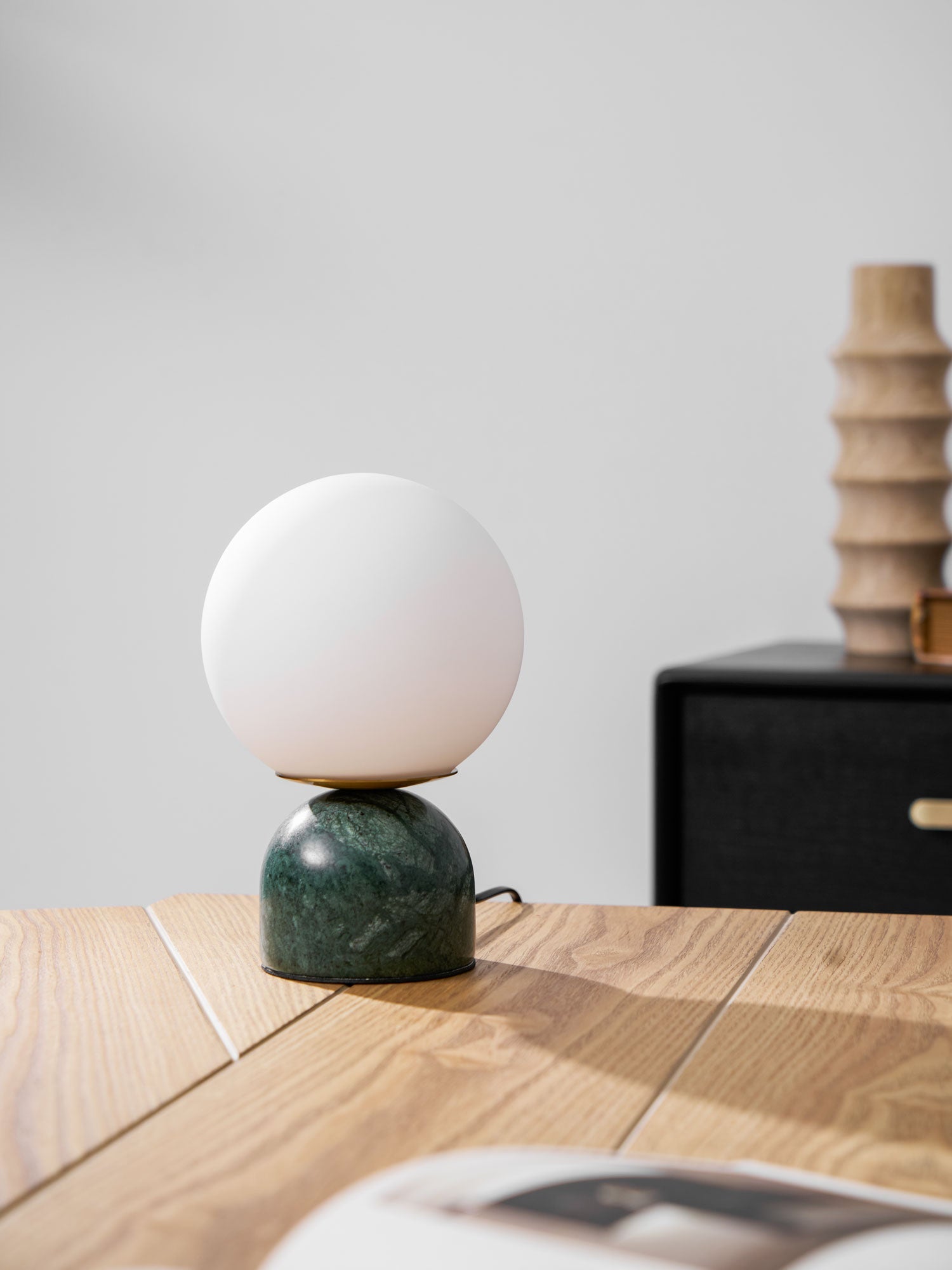 Marble Pillar Table Lamp