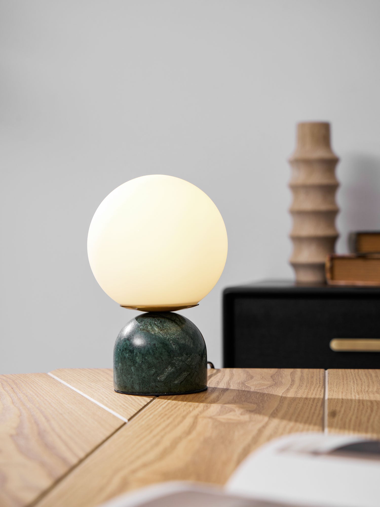Marble Pillar Table Lamp