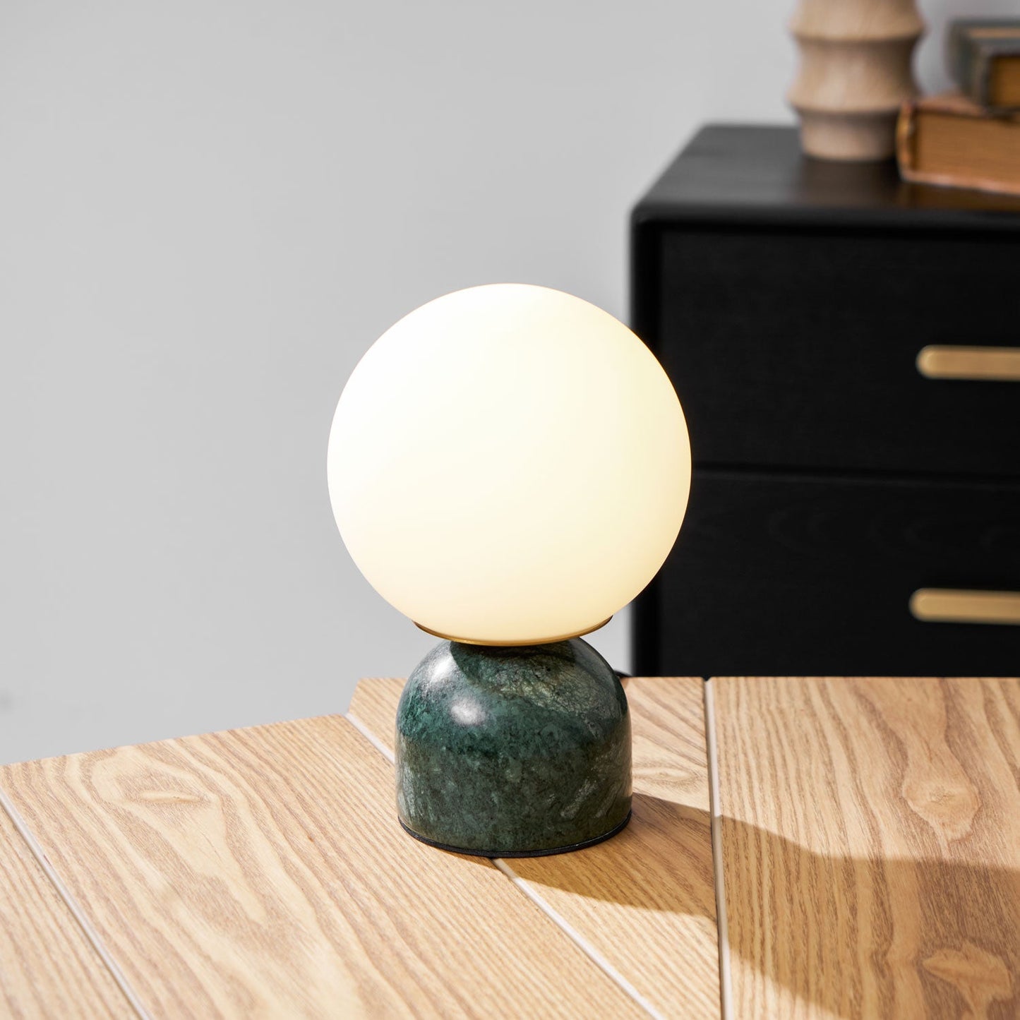 Marble Orb Table Lamp