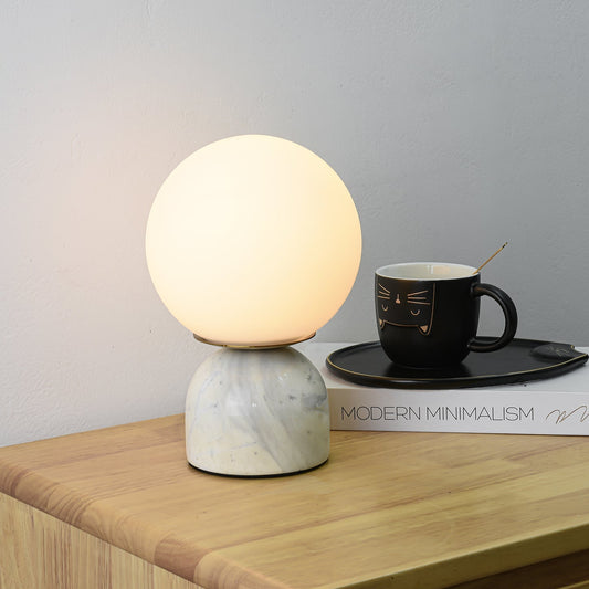 Marble Pillar Table Lamp