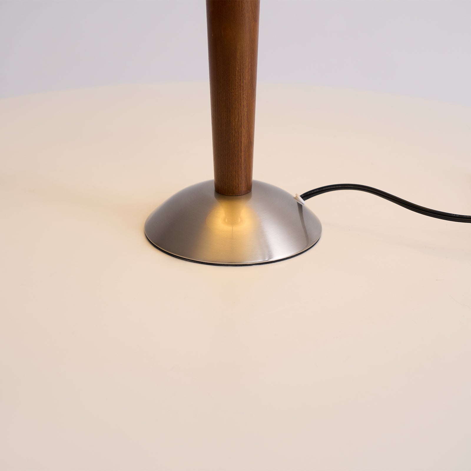 Carved Wood Table Lamp